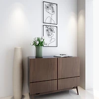 Haven Floral Metal Wall Decor
