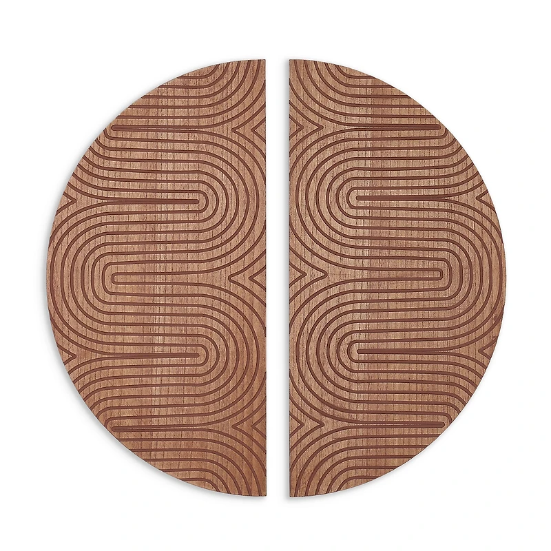 Dane Wood Wall Decor, Set of 2