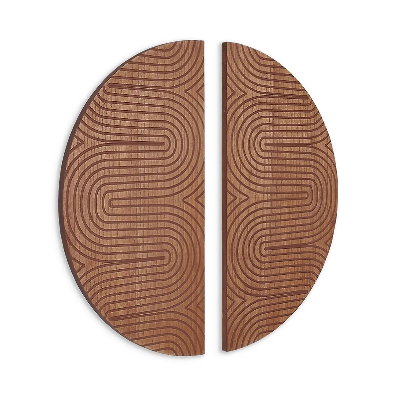Dane Wood Wall Decor, Set of 2