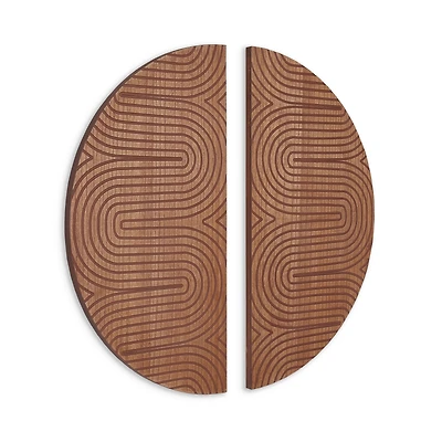 Dane Wood Wall Decor, Set of 2