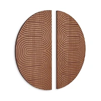 Dane Wood Wall Decor, Set of 2