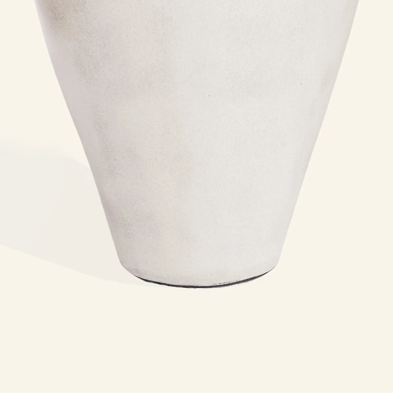 Cement and Sea Grass Decorative Vase  