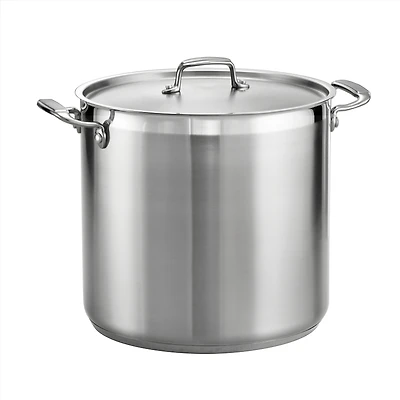 Gourmet Stock Pot with Lid, 20 qt