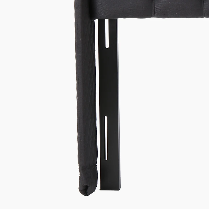 Upholstered Wingback Tufted Headboard - King