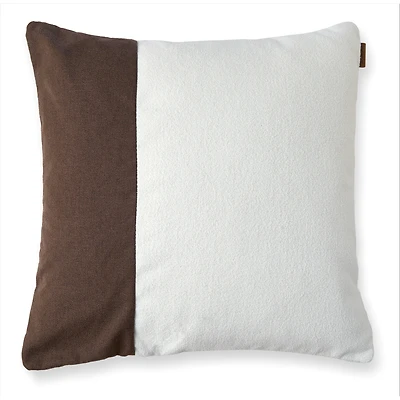 Dueto Cushion, 24" - Espresso/Cloud
