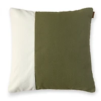Linea Cushion, 20" - Cloud/Sage