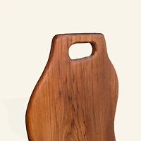 Teak Wood Cutting Board with Handle  