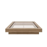 Michael Platform Bed Frame - Brown Oak