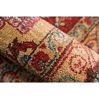Elara Traditional Area Rug - Red