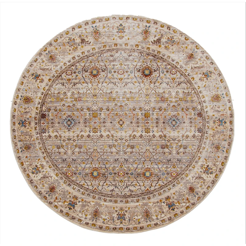 Zaina Traditional Area Rug - Grey