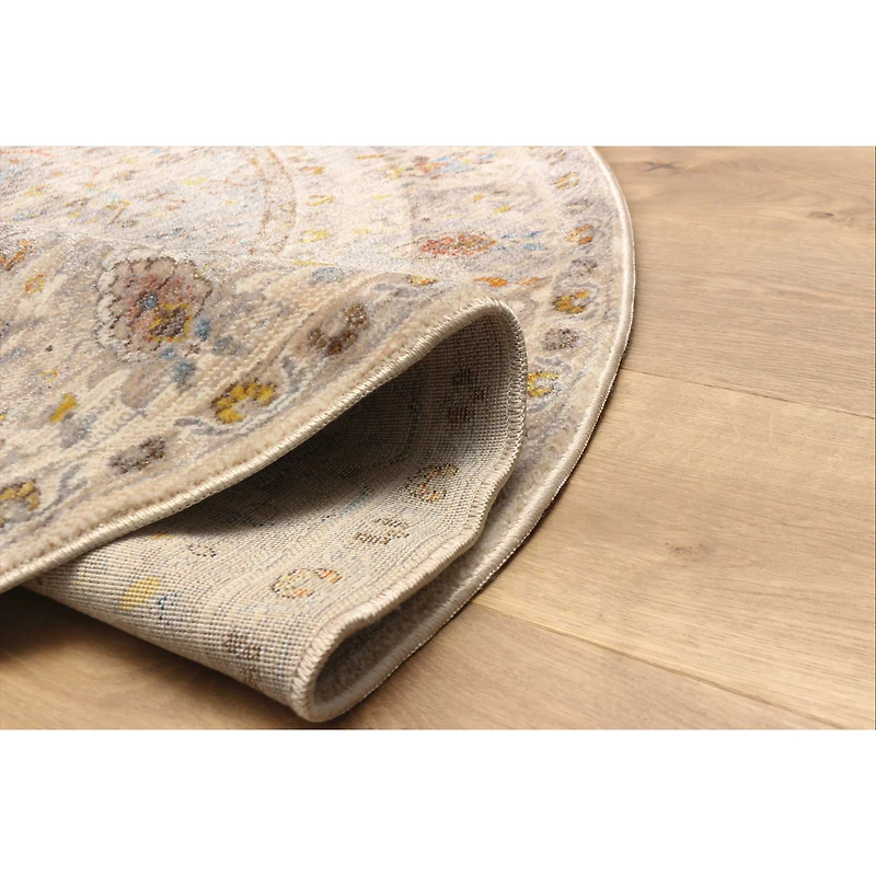 Tapis traditionnel Zaina - Gris