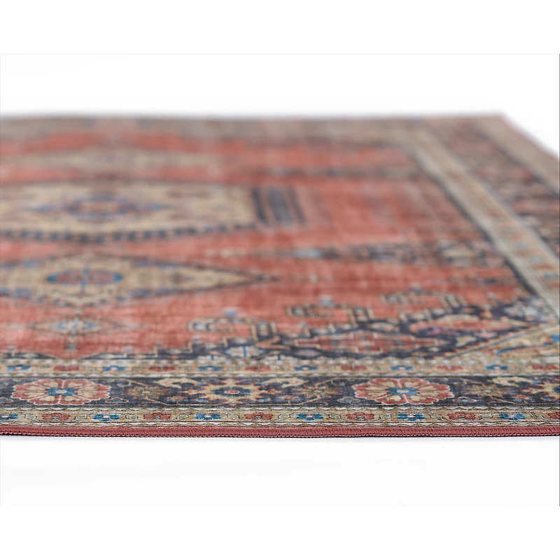 Tracy Traditional Area Rug - Rust