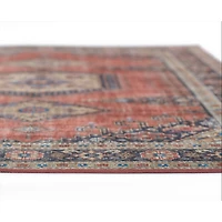Tracy Traditional Area Rug - Rust