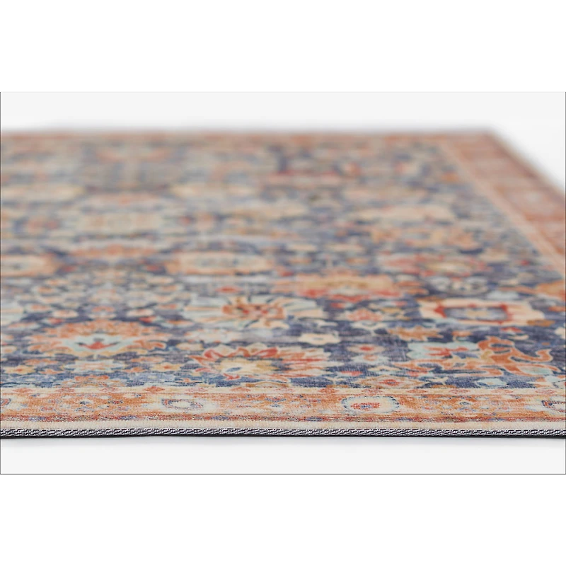 Nairi Traditional Area Rug - Navy