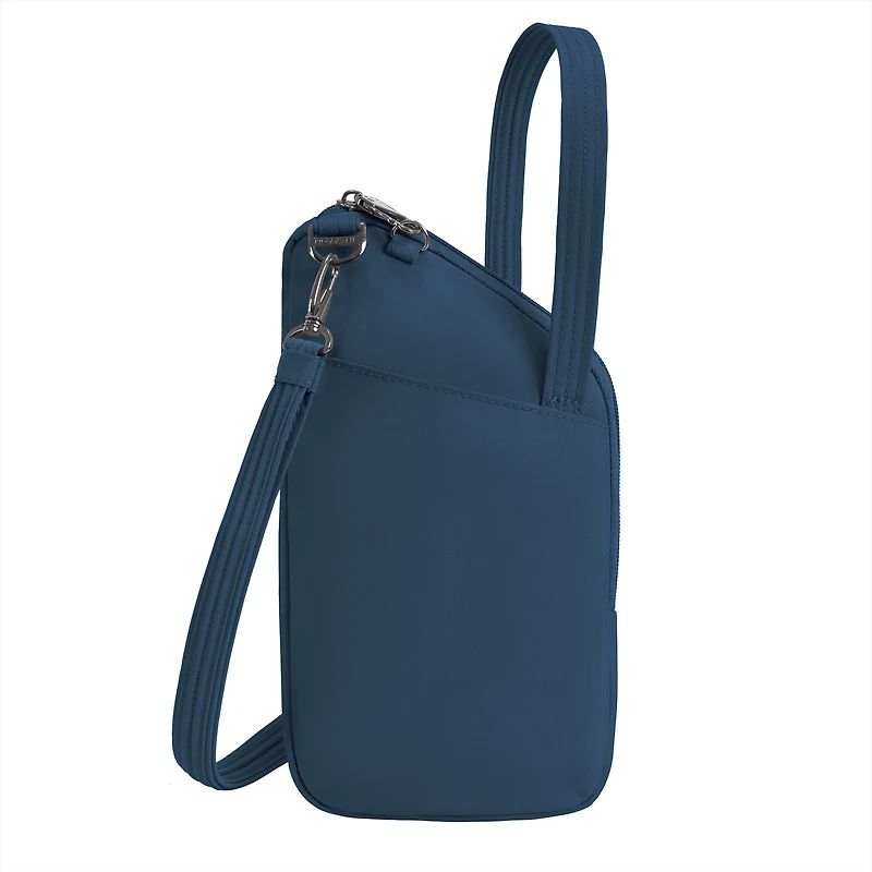 Runways Anti-Theft Slim Asymmetric Crossbody Bag- Ocean