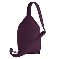 Runways Anti-Theft Small Sling Bag- Plum