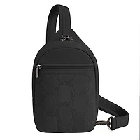 Runways Anti-Theft Small Sling Bag- Black