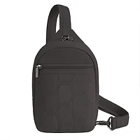 Runways Anti-Theft Small Sling Bag- Smoke