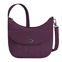 Runways Anti-Theft Medium Crossbody Bag- Plum