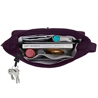 Runways Anti-Theft Medium Crossbody Bag- Plum