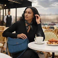 Runways Anti-Theft Medium Crossbody Bag- Plum