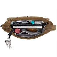 Runways Anti-Theft Medium Crossbody Bag- Latte