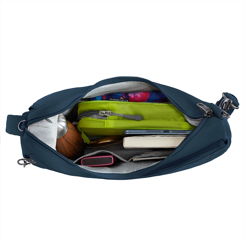 Runways Anti-Theft Asymmetric Hobo Bag- Ocean