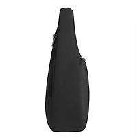 Runways Anti-Theft Asymmetric Hobo Bag - Black