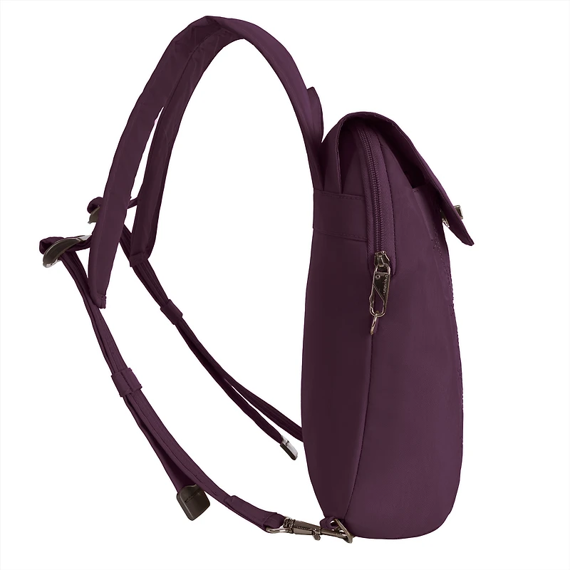 Sac à dos compact antivol Runways - Prune