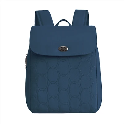 Runways Anti-Theft Compact Backpack- Ocean
