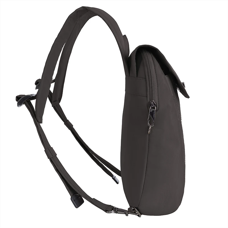 Runways Anti-Theft Compact Backpack- Smoke