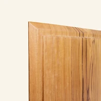 Square Teak Wood Plates