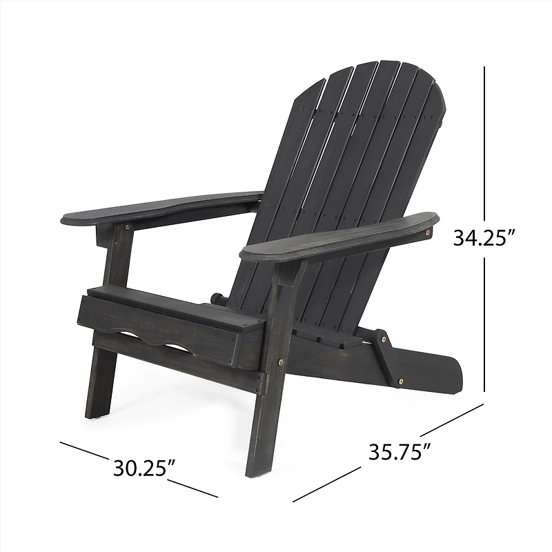 Adirondack Chaise pliable – Bois d’acacia