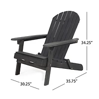 Adirondack Chaise pliable – Bois d’acacia