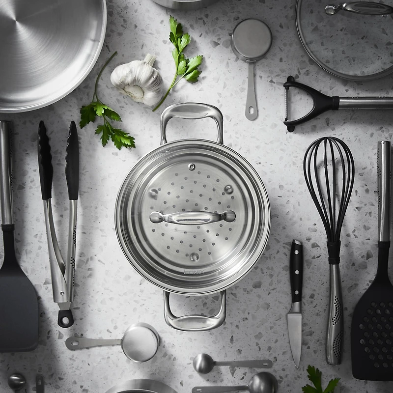 iconiX Steamer Insert with Lid 8"