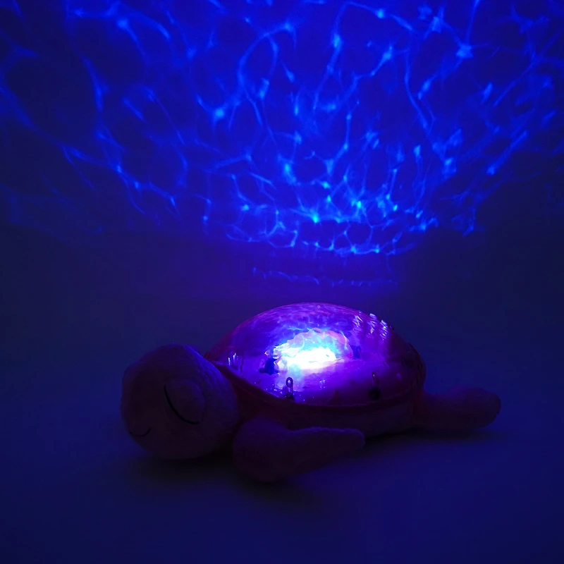 Tranquil  Turtle® - Veilleuse Tortue Rose