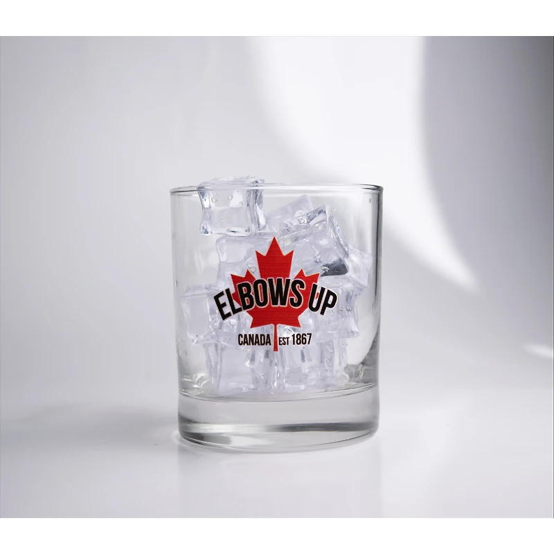 Elbows Up Rock Glasses, Set of 6 - 10.25oz