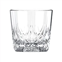 Matter Flow Double Rock Glasses, Set of 12 - 12oz