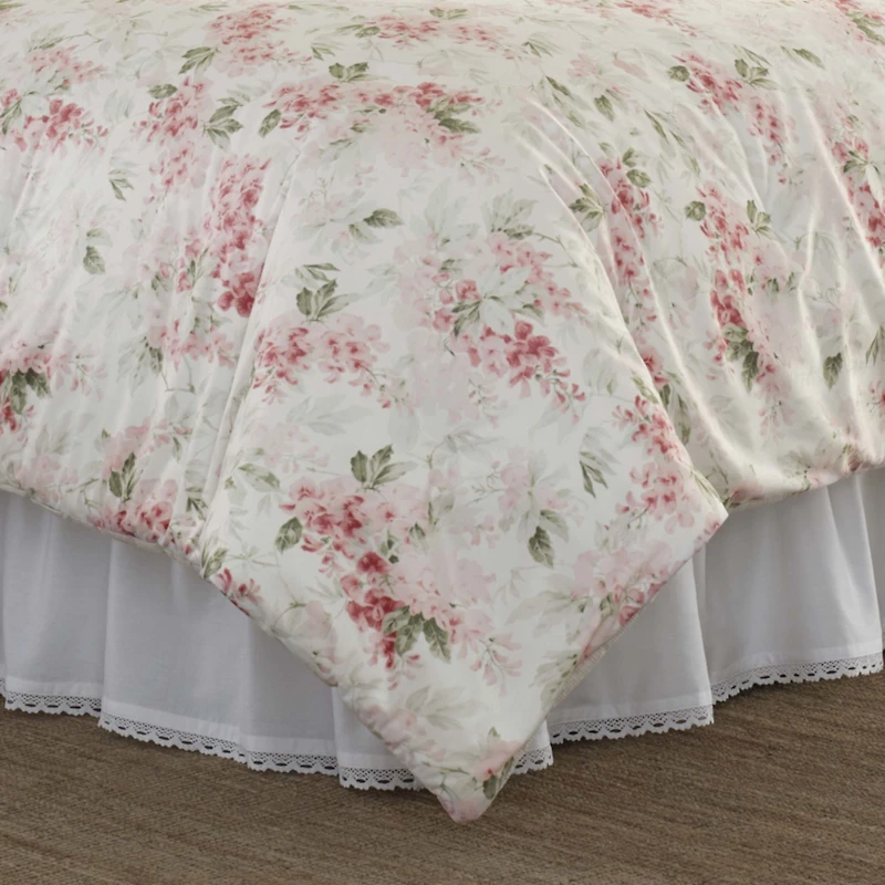Laura Ashley Wisteria  Cotton Comforter Set