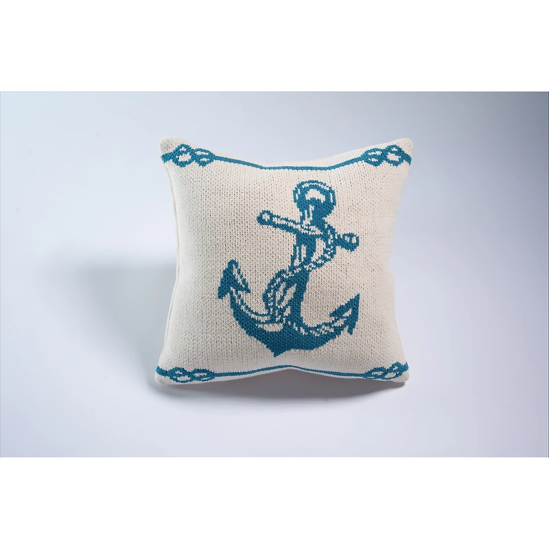 Anchored Cushion, Set of 2 - Blue
