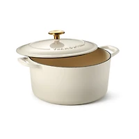 Enameled Cast Iron Dutch Oven with Lid, 5.5 qt