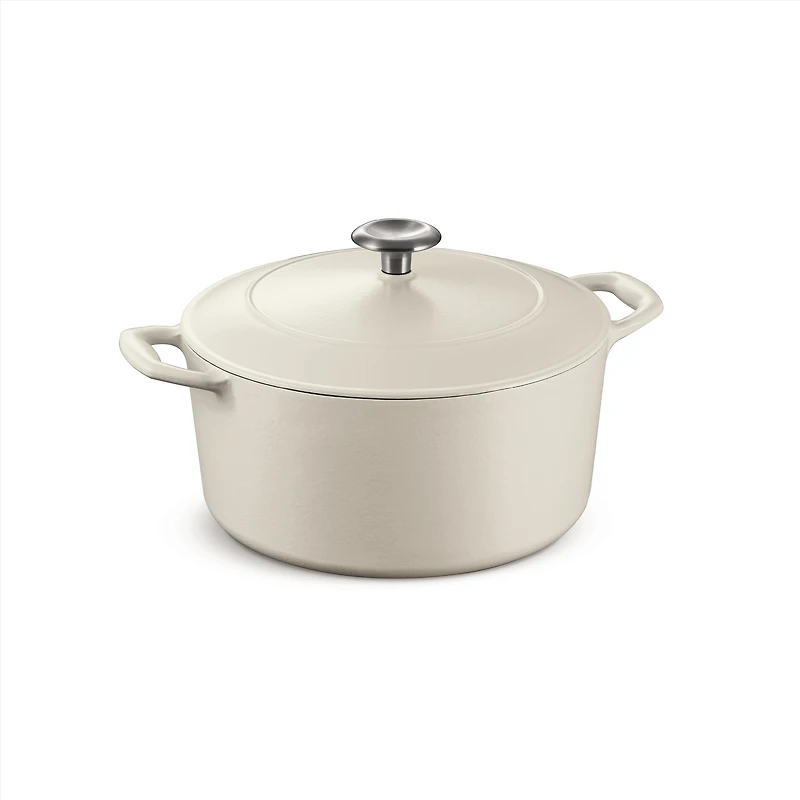 Enameled Cast Iron Round Dutch Oven, 5.5 qt, Dark Blue