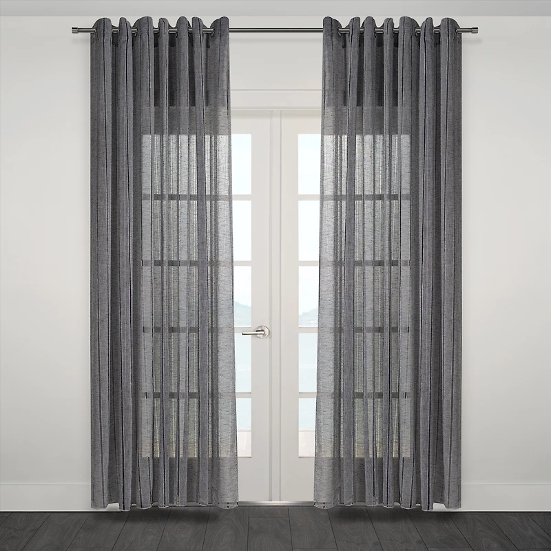 Boca Semi-Sheer Grommet Panel