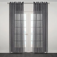 Boca Semi-Sheer Grommet Panel