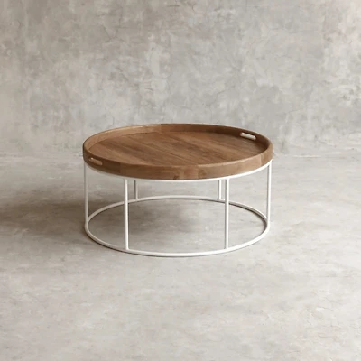 Brooklyn Table basse – Blanche  