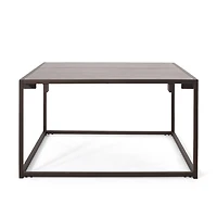 Table basse industrielle moderne – grise
