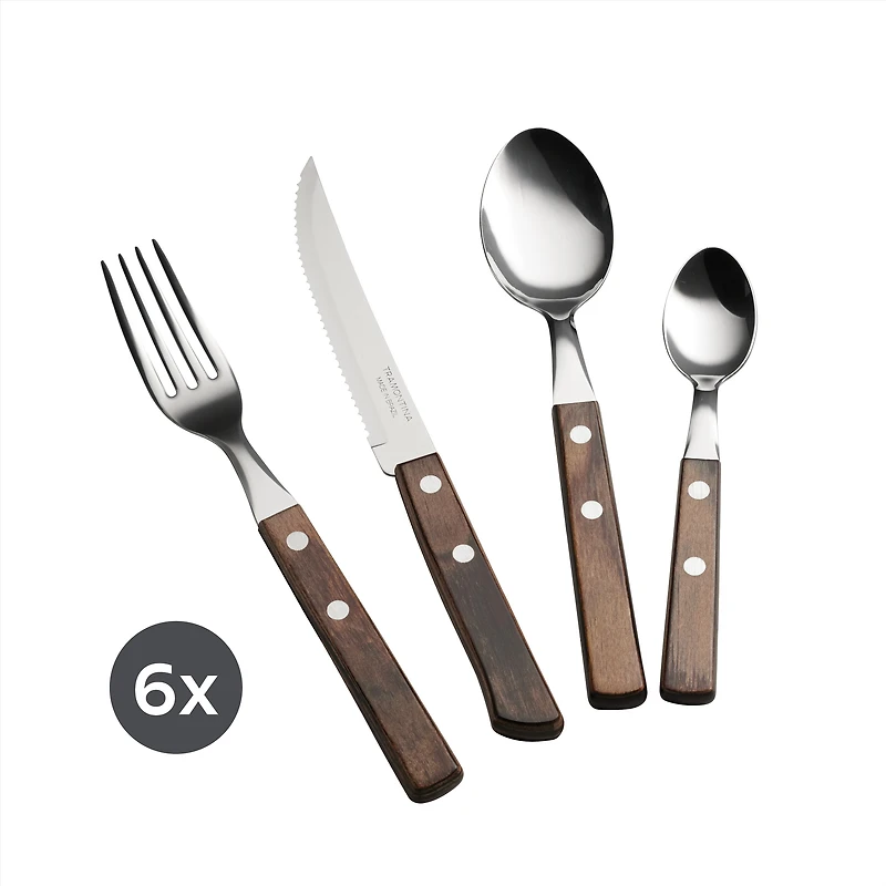 Churrasco BBQ Cutlery Set, 24-Piece