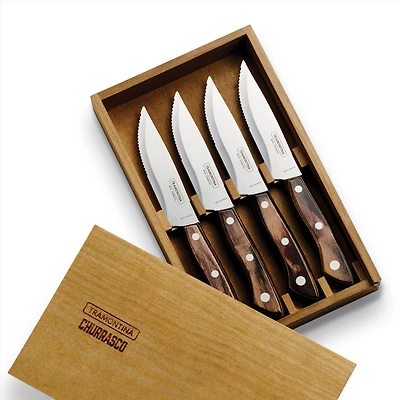 Churrasco BBQ Steak Knife Set, 5-Piece