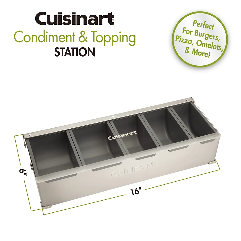 Cuisinart Condiment & Topping Station