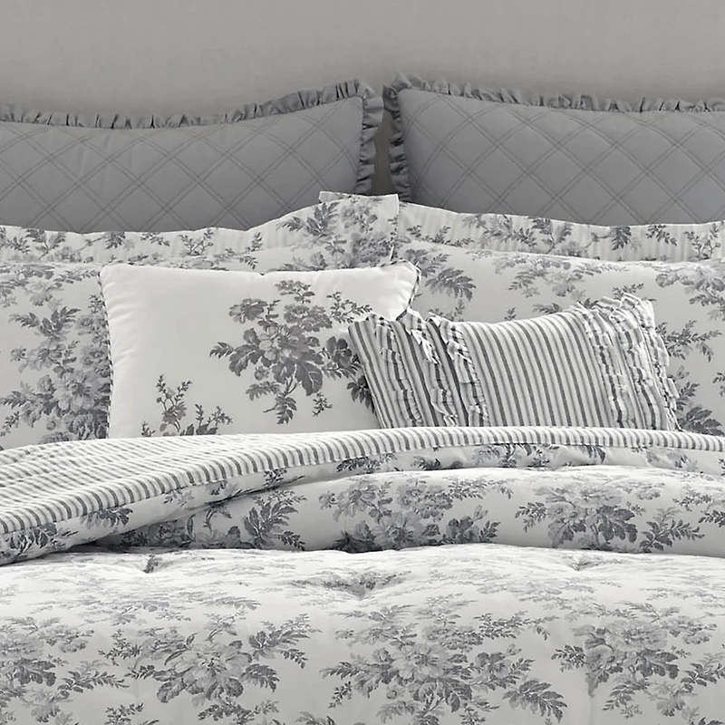 Laura Ashley Annalise  Cotton Comforter Set